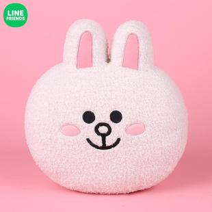 Line Мультфильм подголовник подголовник подушка для талии подушка для шеи для автомобиля милый подушка для автомобиля подушка для автомобиля