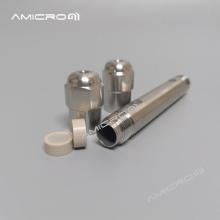 10 × 33mm liquid chromatography column empty column stainless steel semi-preparative column empty column tube sieve plate AMLC018