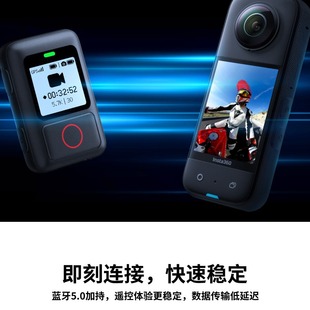 Suitable for Ace Series/GO 3/X3/ONE RS/X2 Insta360GPS Waterproof Smart Remote Control Second Generation