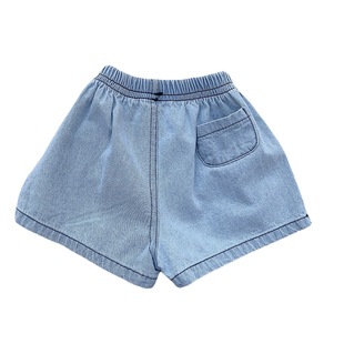 Children's Jeans Korean Style Children's Wear Summer New Baby Denim Shorts Boys and Girls Shorts Baby Summer Pants