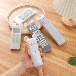Bear Remote Control Protective Cover Transparent Silicone Remote Control Protective Cover Air Conditioner TV Remote Control Cover Dust Cover