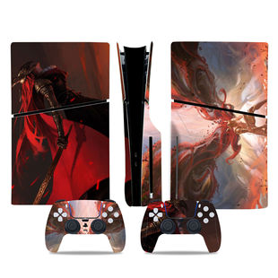 PS5 slim наклейка пленка защитная пленка для защиты от царапин водонепроницаемый skin sticker цифровой привод может 4