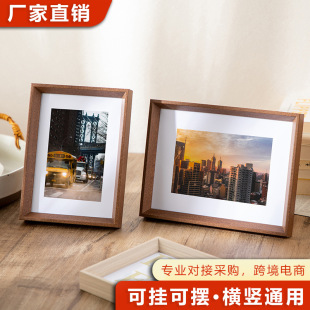 Simple Chinese photo frame wholesale Table 78 inch wooden frame wall hanging children's photo studio framed photo frame wholesale