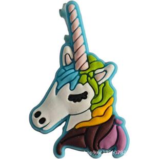 Unicorn 29croc charm diy accessories decoration cross-border wholesale shoes flower accessories jewelry diy shoes