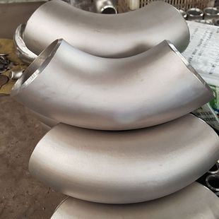 304 stainless steel elbow 90 degree right angle welding industrial grade pressing pickling seamless stamping elbow pipe fittings 1.5D