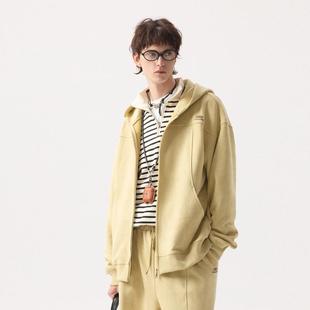 Muma 25 Spring New Embroidered Hooded Jacket Loose Casual Cardigan Jacket suit Top Unisex