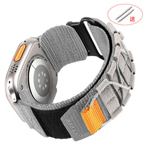New strap loop nylon smart strap for Huawei Samsung Velcro nylon strap 22mm in stock