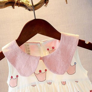 Women's Baby Dress Summer Dress Western Style 0-3 Years Old 1 Baby Princess Dress Girls Children's New Baby Cotton Dress Summer
