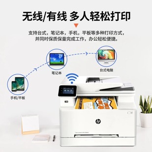 HP M283fdw цветной лазерный принтер для дома a4 двухсторонняя беспроводная офисная копировальная сканирующая машина 479