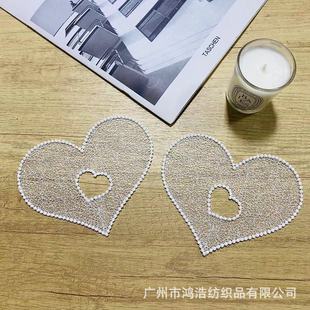 Water soluble love fish thread embroidery cloth stickers applique lace accessories DIY clothes decoration patch clothing accessories
