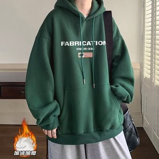 High-end cityboy Japanese Style Retro Hooded Sweatshirt Loose Men's Spring and Autumn Trendy Brand Ins Style Heavy-weight Jacket Top