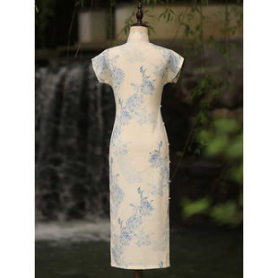 New Chinese Cheongsam 2025 New Improved Young Girl's Retro Republic of China Style Women's Clothing for Small People Daily Wear