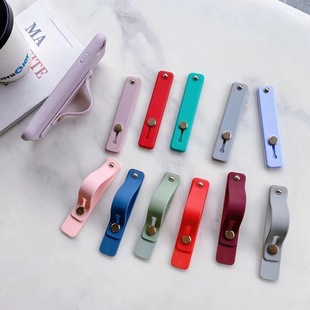 Mobile Phone Push-Pull Ring Buckle Bracket Mobile Phone Case Telescopic Ring Buckle Tpu Wristband Bracket Drop-Resistant Adhesive Multi-Power