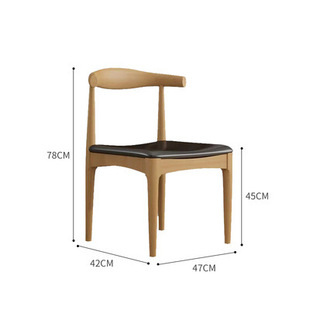 Modern Simple Solid Wood Computer Desk Home Bedroom Double Desktop Computer Desk Office Long Desk and Chair Combination
