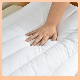 ✅ Elegant Green Rectangular Flat Neck Support Low Pillow Core Mother and Child Neck Protection Shaping Low Pillow Replacement