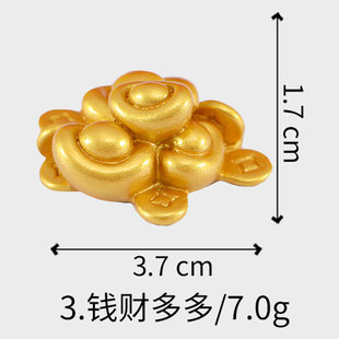 Dragon year he new year new year small objects resin accessories wholesale handmade diy material accessories resin small ornaments
