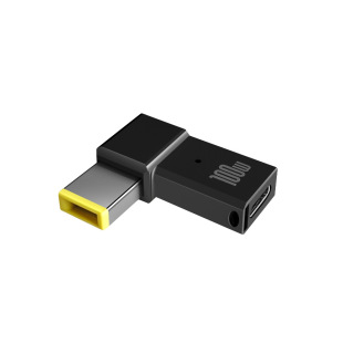 Notebook charging type-c mother to IBM square plug pd charging adapter DC head 100W conversion head
