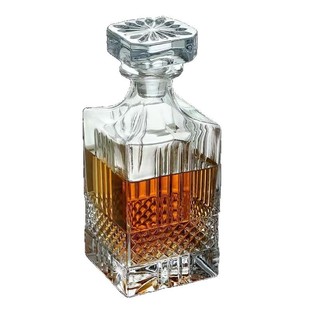 Transparent Glass Wine Bottle Whisky Vodka Decanting Bottle Household Self-brewing Bottles Storage Bottle Empty Bottle