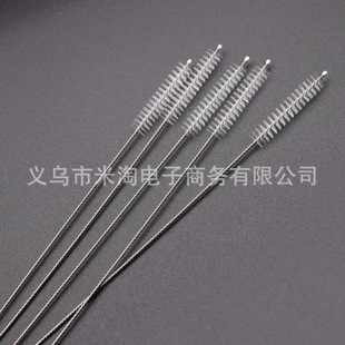 Straw Brush Bottle Cleaning Brush Slender Small Brush for Washing Straws Straw Cup Brush suit Bold Long Soft Brush