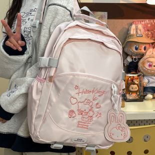 2025 new schoolbag sweet girl Japanese college style Senior high school college student backpack junior high school student schoolbag wholesale