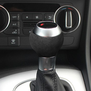 Подходит для Audi A3Q3, крышка ручки шестерни, замша ALCANTARA, левый руль, модификация салона