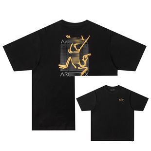 Bird home 25ss high-end summer fashion brand new printed loose cotton heavy short sleeve T-shirt for men and women couples