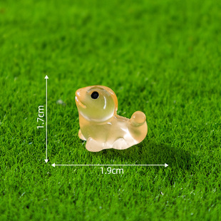 Cross-border New Luminous Cute Little Lizard Gardening Landscaping DIY Decorations Accessories Desktop Micro Landscape Small Ornaments