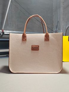 Felt Bag Handbag Large Capacity Single Shoulder Girl's Accompanying Gift Bag Simple Shopping Advertising Gift Bag