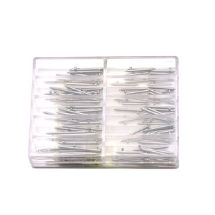 Watch Accessories Switch Raw Ear Lug Stainless Steel Spring Pin Steel Needle Leather Watchband Steel Band Ear Needle Boxed