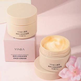 Yinba Essence Qin Run Крем для макияжа перед лицом Увлажняющая и увлажняющая изолирующая повязка Стойкая неприклеивающаяся пудра Невидимый крем-паста для пор