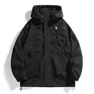 2024J90 Charge Clothes Jacket Couple's Spring and Autumn Fashion Outdoor Mountaineering Suit Windproof Waterproof Coat Jacket