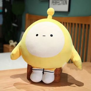 Egg Party Doll Toy Cute Cartoon Decompression Doll Pillow Pendant Shake Tone Same Little Red Riding Book Same