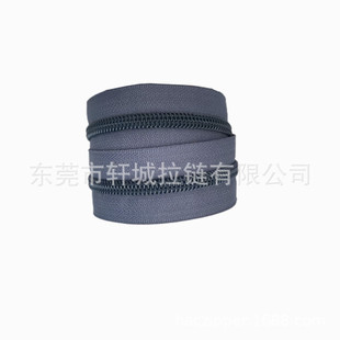 HAC manufacturers spot supply nylon 5 black tooth zipper 200 a variety of cloth colors