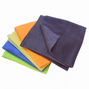 38*40cm microfiber cloth absorbent towel car towel natural side kitchen towel is not easy to lint custom