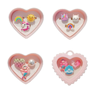 Children's Ring Princess Cute Cartoon Ring Ring Girls' Baby Hand Jewelry Wholesale Little Girl's Birthday Gift