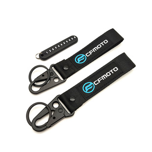 Motorcycle Key Embroidery Buckle Chick Buckle Motorcycle Mountaineering Buckle Wrist Finger Weaving Marks Anti-lost Parking Number Pendant
