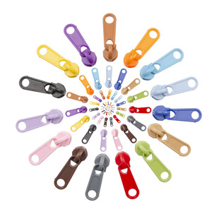 No.3 Plastic Zipper Thickened Luggage Home Textile Quilt Cover Toy Tent Nylon Color Pull Wholesale