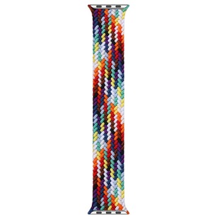 For iwatch7 Apple Watch Strap Official Rainbow Woven Single Circle Watch Strap Sports One Wholesale
