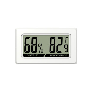 Embedded Mini Electronic Digital Display Horn Lizard Tortoise Temperature and Humidity Meter Reptile Pet Box Temperature and Humidity Meter TPM-20