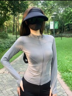 Новый солнцезащитный крем женский летний ледяной шелк прохладный дышащий анти-УФ-лосьон йога солнцезащитный крем спортивный куртка женский