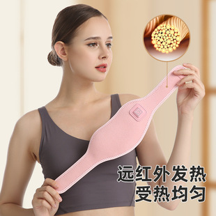 Wholesale In-Stock Electric Heating Neck Brace for Moxibustion Heat Therapy, Neck Support for Cervical Spine Warmth, USB Electric Heating Neck Strap