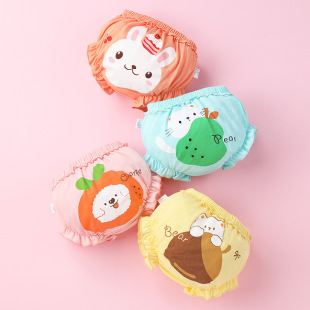 Baby Outerwear Cotton Underwear Big Pp Bloomers Small Butt Pants Thin Bread Shorts A-Class Super Cute 4
