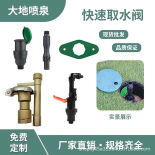 Quick Water Valve Lawn Underground Plastic All-copper Water Dispenser Community Greening Water Bolt Quick Water Valve