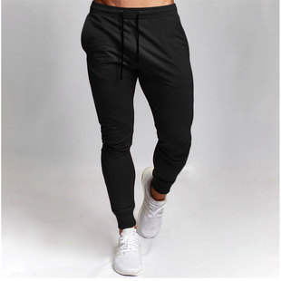 Spring and Autumn Foreign Trade Amazon European and American Men's Sports Pants Men's Casual All-match Running Training Fitness Pants