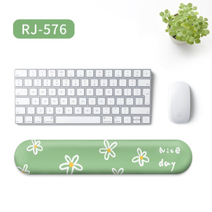 G07 silicone wrist mouse pad cartoon shortcut key creative wrist pad personalized keyboard tray suit wholesale