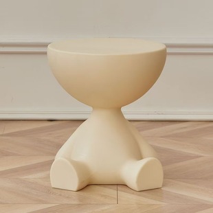 Cartoon Small Table Fashionable Plastic Creative Shape Side Table Coffee Table Living Room High-Level Home Bedside Table Bedroom