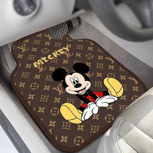 Car mat non-slip absorbent dirt-resistant diatom ooze cover carpet type universal easy-to-clean single-piece detachable car mat