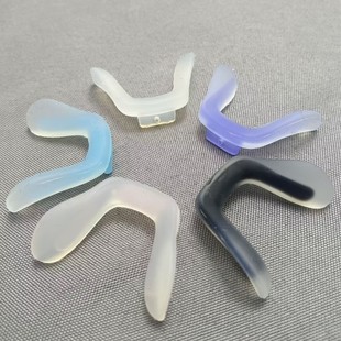 Multi-color optional one-piece silicone nose pad children's frame saddle nose pad soft non-slip silicone one-piece nose pad