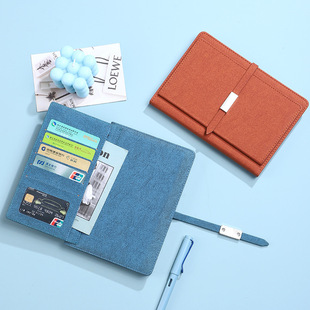 Business Office Notebook A5 Notepad Conference Record Book Magnetic Suction Hasp Notebook