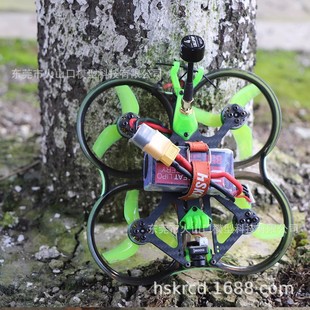 FPV Crossing Machine Странное изображение 25 То же 2,5-дюймовое перевернутое анти-столкновение Маленькая четырехосевая внутренняя воздушная кольцевая стойка Странное изображение